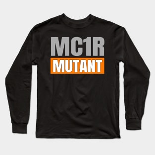 MC1R Mutant Redhead Red Hair Ginger St. Patrick's Day Gift Long Sleeve T-Shirt